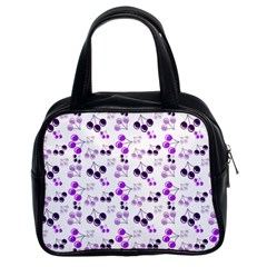 Purple Cherries Classic Handbags (2 Sides) by snowwhitegirl