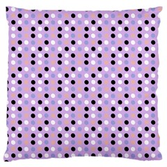 Black White Pink Blue Eggs On Violet Standard Flano Cushion Case (two Sides) by snowwhitegirl