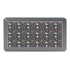 Cakes Yellow Pink Dot Sundaes Grey Memory Card Reader (mini) by snowwhitegirl