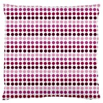 Pink Red Dots Standard Flano Cushion Case (Two Sides) Back