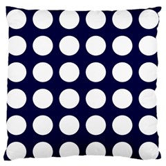 Big Dot Blue Standard Flano Cushion Case (two Sides) by snowwhitegirl