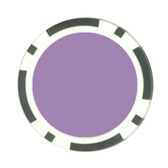 Grape Light Poker Chip Card Guard by snowwhitegirl