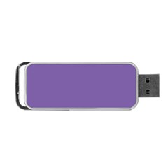 Purple Star Portable Usb Flash (two Sides) by snowwhitegirl