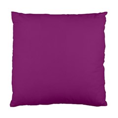 Grape Purple Standard Cushion Case (two Sides) by snowwhitegirl