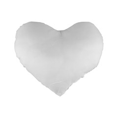 Dove Standard 16  Premium Flano Heart Shape Cushions by snowwhitegirl