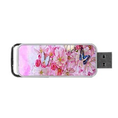 Nice Nature Flowers Plant Ornament Portable Usb Flash (one Side) by Nexatart