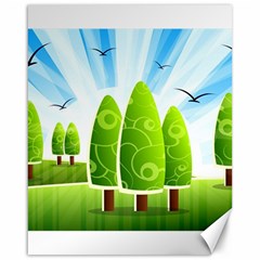 Landscape Nature Background Canvas 16  X 20   by Nexatart