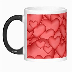 Background Hearts Love Morph Mugs by Nexatart