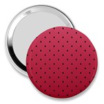 Watermelon Minimal Pattern 3  Handbag Mirrors Front