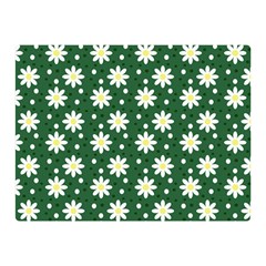 Daisy Dots Green Double Sided Flano Blanket (mini)  by snowwhitegirl