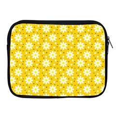 Daisy Dots Yellow Apple Ipad 2/3/4 Zipper Cases by snowwhitegirl