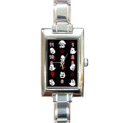 Communist Leaders Rectangle Italian Charm Watch by Valentinaart