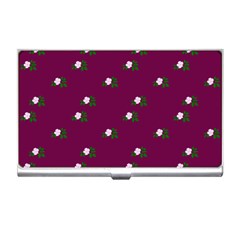 Pink Flowers Magenta Big Business Card Holders by snowwhitegirl