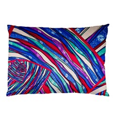 Texture Pattern Fabric Natural Pillow Case (two Sides) by Nexatart