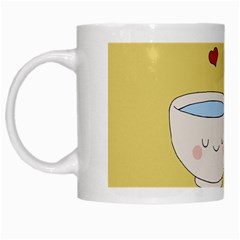 Cute Tea White Mugs by Valentinaart