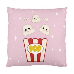 Cute Kawaii Popcorn Standard Cushion Case (one Side) by Valentinaart