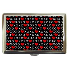 Xoxo Valentines Day Pattern Cigarette Money Cases by Valentinaart