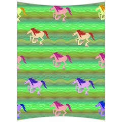 Rainbow Ponies Back Support Cushion by CosmicEsoteric