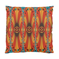 Geometric Extravaganza Pattern Standard Cushion Case (two Sides) by linceazul