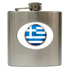 Greece Greek Europe Athens Hip Flask (6 Oz) by Nexatart