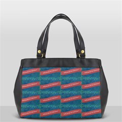 Valentine Day Pattern Office Handbags (2 Sides)  by dflcprints