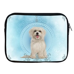 Cute Little Havanese Puppy Apple Ipad 2/3/4 Zipper Cases by FantasyWorld7