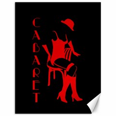 Cabaret Canvas 12  X 16   by Valentinaart