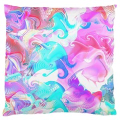 Background Art Abstract Watercolor Pattern Standard Flano Cushion Case (two Sides) by Nexatart