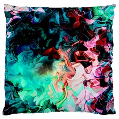 Background Art Abstract Watercolor Large Flano Cushion Case (one Side) by Nexatart