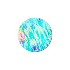 Blue Background Art Abstract Watercolor Golf Ball Marker (10 Pack) by Nexatart