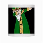  St. Patrick  Dabbing White Mugs Center