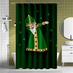  St. Patrick  Dabbing Shower Curtain 48  x 72  (Small)  Curtain(48  X 72 ) - 42.18 x64.8  Curtain(48  X 72 )