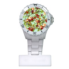 Fruit Blossom Plastic Nurses Watch by snowwhitegirl