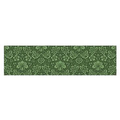 Damask Green Satin Scarf (oblong) by snowwhitegirl