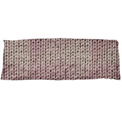 Knitted Wool Pink Light Body Pillow Case Dakimakura (two Sides) by snowwhitegirl