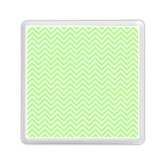 Green Chevron Memory Card Reader (square)  by snowwhitegirl