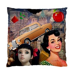 Out In The City Standard Cushion Case (two Sides) by snowwhitegirl