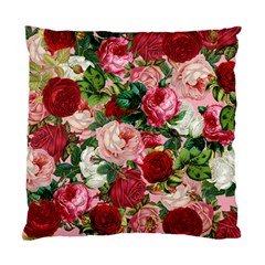 Rose Bushes Standard Cushion Case (two Sides) by snowwhitegirl