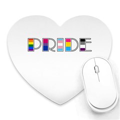 Pride Heart Mousepads by Valentinaart