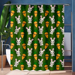 Easter Kawaii Pattern Shower Curtain 60  X 72  (medium)  by Valentinaart