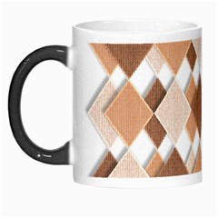 Fabric Texture Geometric Morph Mugs by Nexatart