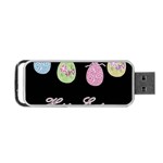 Easter eggs Portable USB Flash (Two Sides) Back