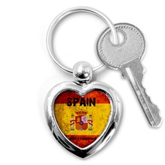 Football World Cup Key Chains (heart)  by Valentinaart