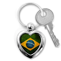 Football World Cup Key Chains (heart)  by Valentinaart