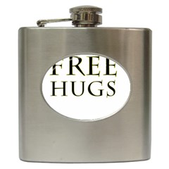 Freehugs Hip Flask (6 Oz) by cypryanus