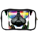 Dj Pug Cool Dog Toiletries Bags Front