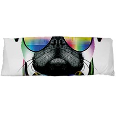 Dj Pug Cool Dog Body Pillow Case (dakimakura) by alexamerch