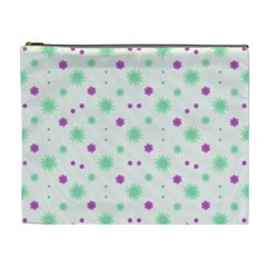 Stars Motif Multicolored Pattern Print Cosmetic Bag (xl) by dflcprints