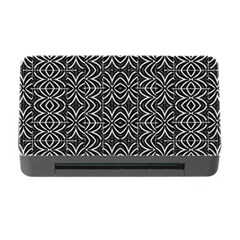 Black And White Tribal Print Memory Card Reader With Cf by dflcprints