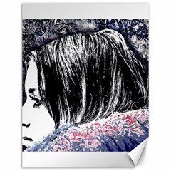 Grunge Graffiti Style Women Poster Canvas 12  X 16   by dflcprints